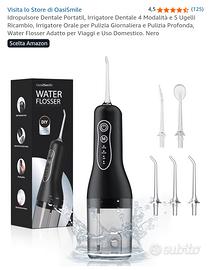 Idropulsore Dentale OasiSmile Nero