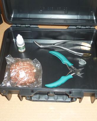 Custodia stagna+tronchese+pinza+ flux + paglietta