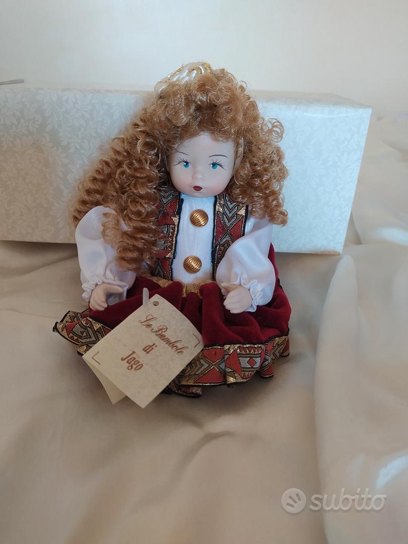 Bambola di porcellana biscuit JAGO nuova - Collezionismo In
