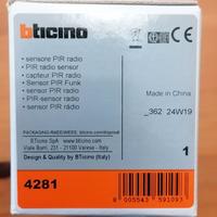 bticino 4281 Rilevatore di movimento PIR