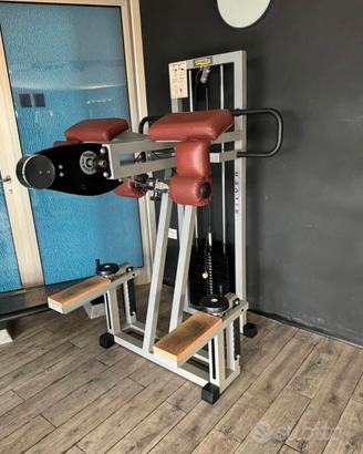 Standing Gluteus Technogym Silver