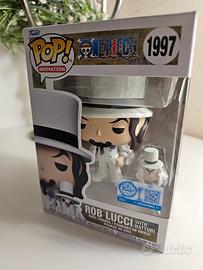 Funko Pop! One Piece #1997 Rob Lucci with Hattori