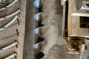 Case 2388 coclea principale cereale. Mietitrebbia