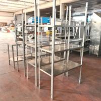 scaffali inox per cella usati