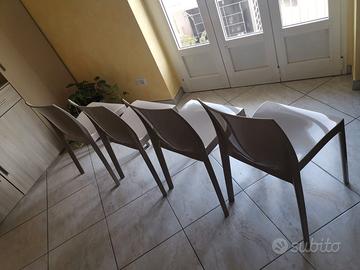 4 Sedie Cucina Grand Soleil Beige