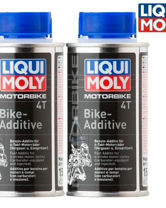 2x Additivo LIQUI MOLY 1581 Moto 4T Bike Olio Moto
