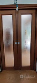 Due ante di porta a scrigno misura 65 x 215 ognuna