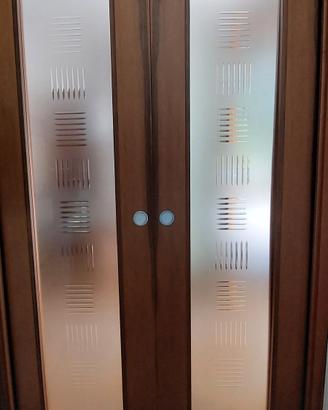 Due ante di porta a scrigno misura 65 x 215 ognuna