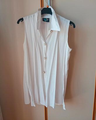 blusa smanicata