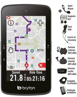 Bryton Rider S800 T - Come nuovo con sensori
