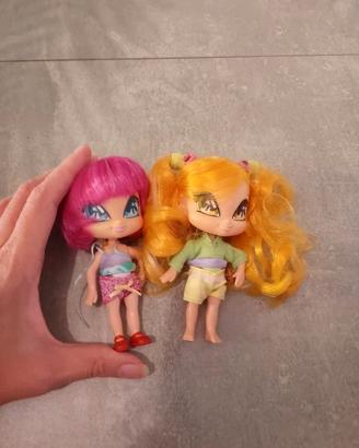 Lotto bambole winx mini pixie pop