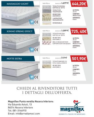Materassi di alta qualita' e covenienza