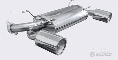 Toyota GT86 2.0 200 CV Posteriore Inox diam 120mm
