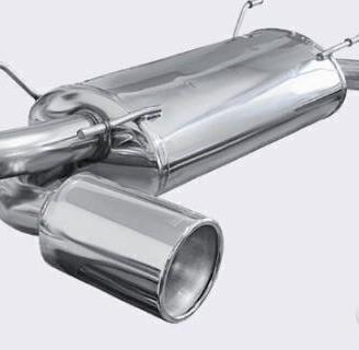 Toyota GT86 2.0 200 CV Posteriore Inox diam 120mm