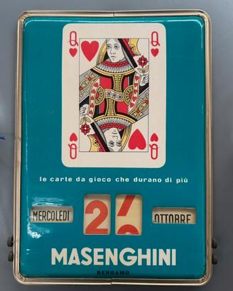 calendario pubblicitario MASENGHINI.