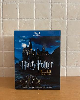 Cofanetto con otto Blu-ray di Harry Potter
