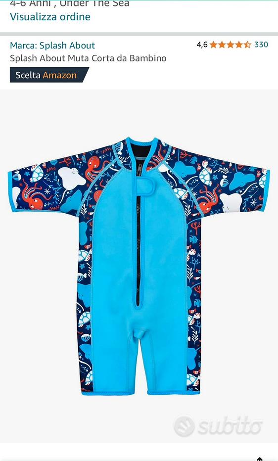 Muta Corta Bambino | Neoprene 2mm | Protezione Sole UPF50+ - Foto 3