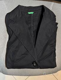 🧥Blazer elegante nero Benetton, taglia 46
