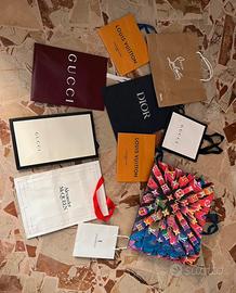 Buste scarpe e borsa