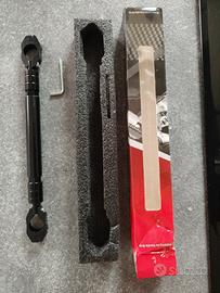 Supporto Manubrio Moto 22mm traversino porta gps