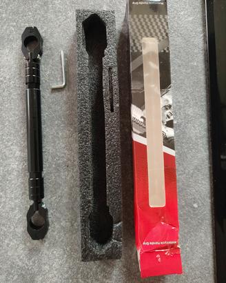Supporto Manubrio Moto 22mm traversino porta gps
