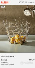 Alessi blow up porta agrumi