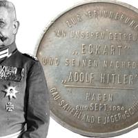 MEDAGLIA HITLER HINDENBURG GERMANIA WW2 TERZ REICH