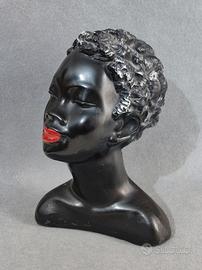 mezzo busto in gesso patinato 