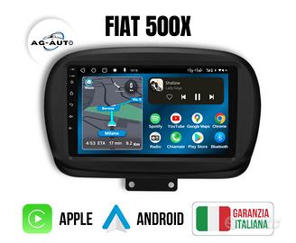 Fiat 500X Autoradio Android 9 Pollici + KIT COMPL.