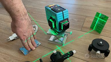 Livella automatica digitale laser verde