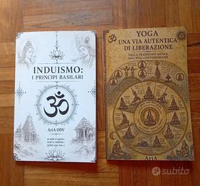 Set 2 libri Induismo + Yoga una via autentica di l
