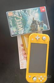 Nintendo switch lite +1 gioco+altri digitali