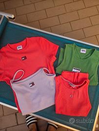 set maglie tommy jeans 
