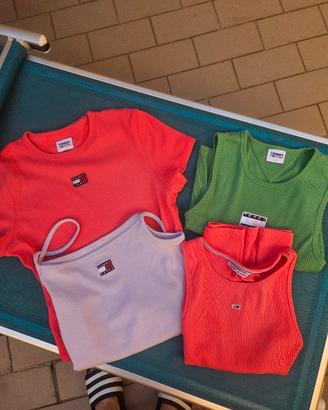 set maglie tommy jeans 