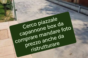 Piazzale box capannone anche da ristrutturare