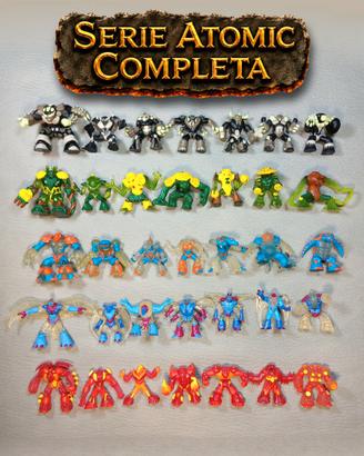 Gormiti Serie Atomic Completa lotto 35/35