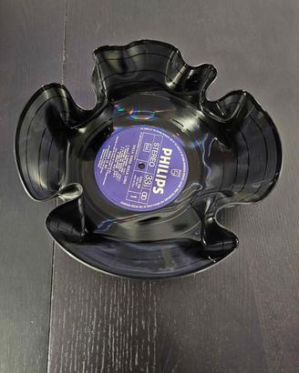 Svuotatasche in vinile vintage – centrotavola