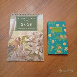 Calendario e agendina 2026 Erbolario 