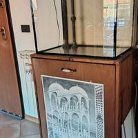 Acquario marino con sump 120 lt