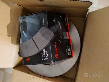 dischi e pastiglie anteriori Peugeot 208