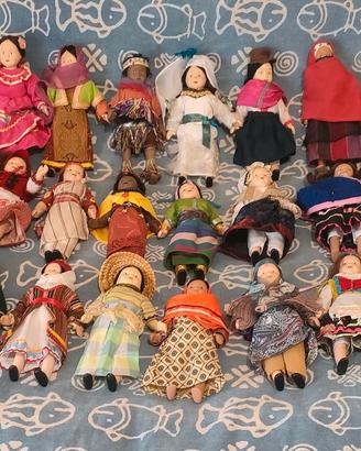 Bambole porcellana del mondo 5€ CAD. 