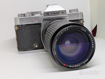 Konica reflex 35mm T3 rara con vetrino split