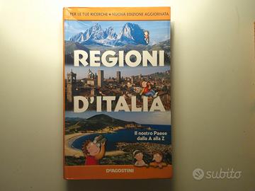 📚🌍 Regioni d'Italia - De Agostini