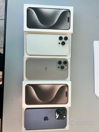 Iphone 15 Pro Max 256gb/512gb/1tb Garanzia 1 anno