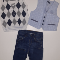 Completo bimbo elegante 2 anni Benetton OM