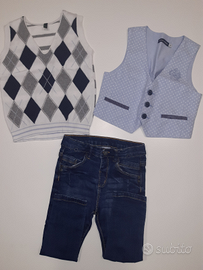 Completo bimbo elegante 2 anni Benetton OM