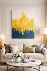 Tela “Abisso di Luce”, 50*70cm realizzata a mano