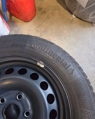 Kit gomme termiche 195/65 r15 attacco volkswagen