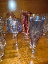 Servizio bicchieri vintage 