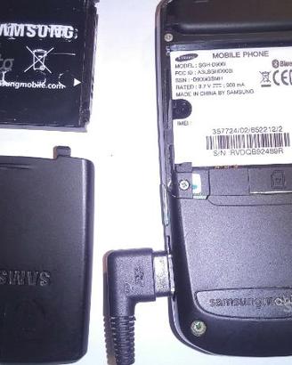 Samsung SGH-D900 (non funziona l'audio)